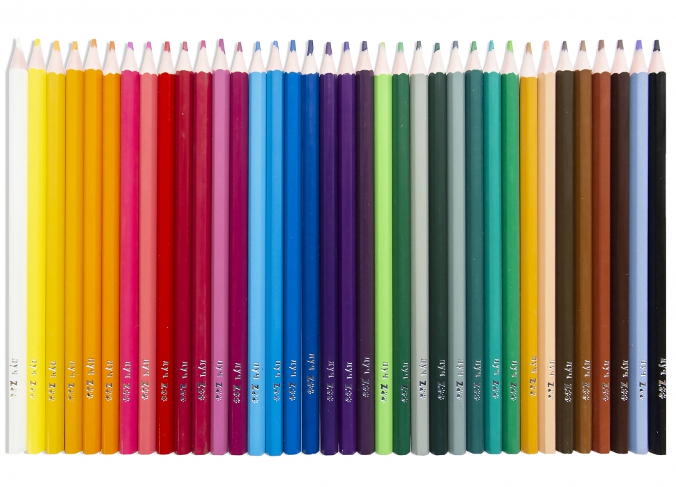 Карандаши цветные Луч ZOO пластиковые 36 цветов, арт. 31С 1998-08