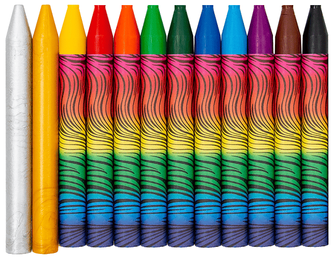 Мелки восковые Луч Фантазия круглые 12 цветов, артикул 35С 2302-08