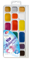 Краски акварельные Луч Волшебная Палитра 18 цветов без кисточки
